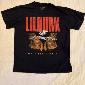 Lil Durk OTF Shirt Men’s Size large black, Tee Only The Family T Shirt
